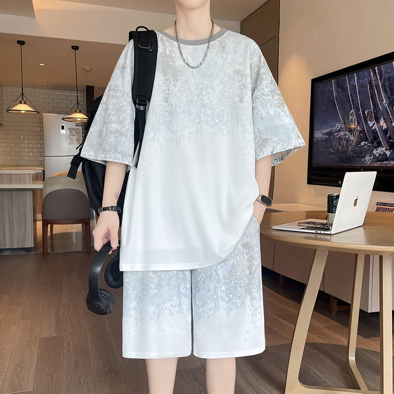 【Top 5-Point Pants】Men's T-Shi - огляд і ціна Men'S Fashion Loose Pants