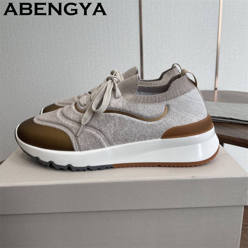 Men New Multicolour Knitted lo - огляд і ціна Men'S Fashion Loafers
