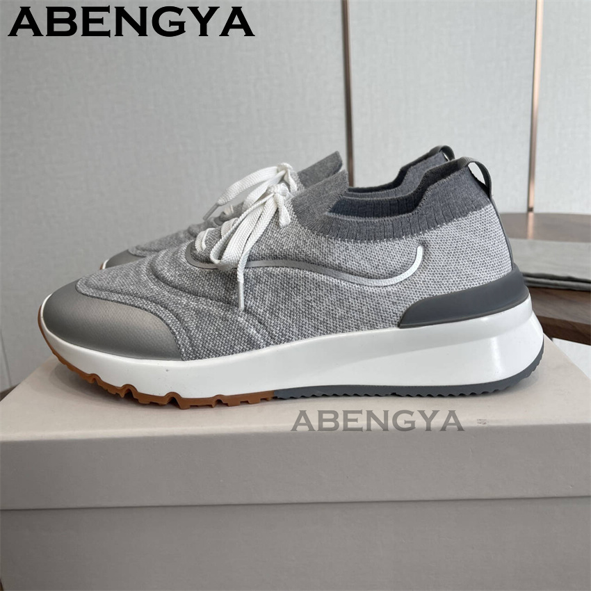 Men New Multicolour Knitted lo - огляд і ціна Men'S Fashion Loafers